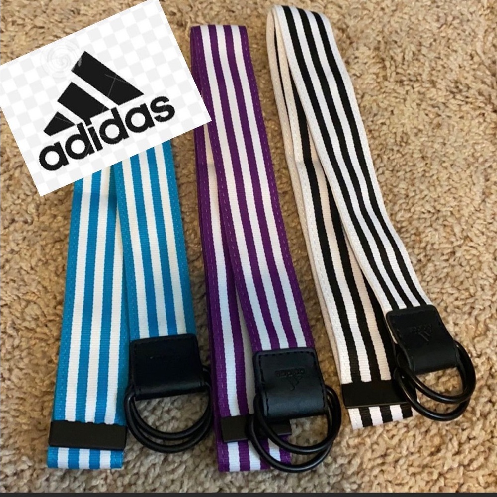 3 -Women’s Adidas belts NWOT
